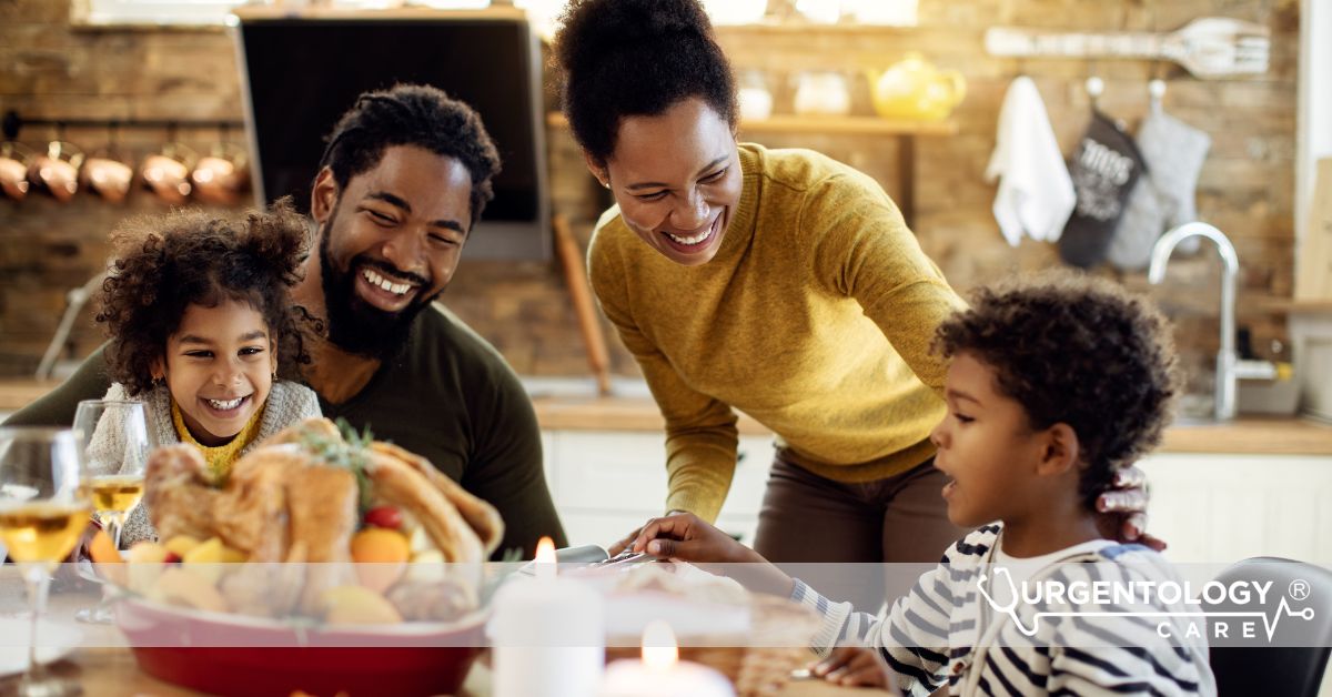 family thanksgiving meal